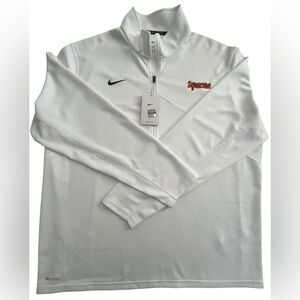 Nike Syracuse Orange Training Performance Quarter-Zip Pullover, Size XXL